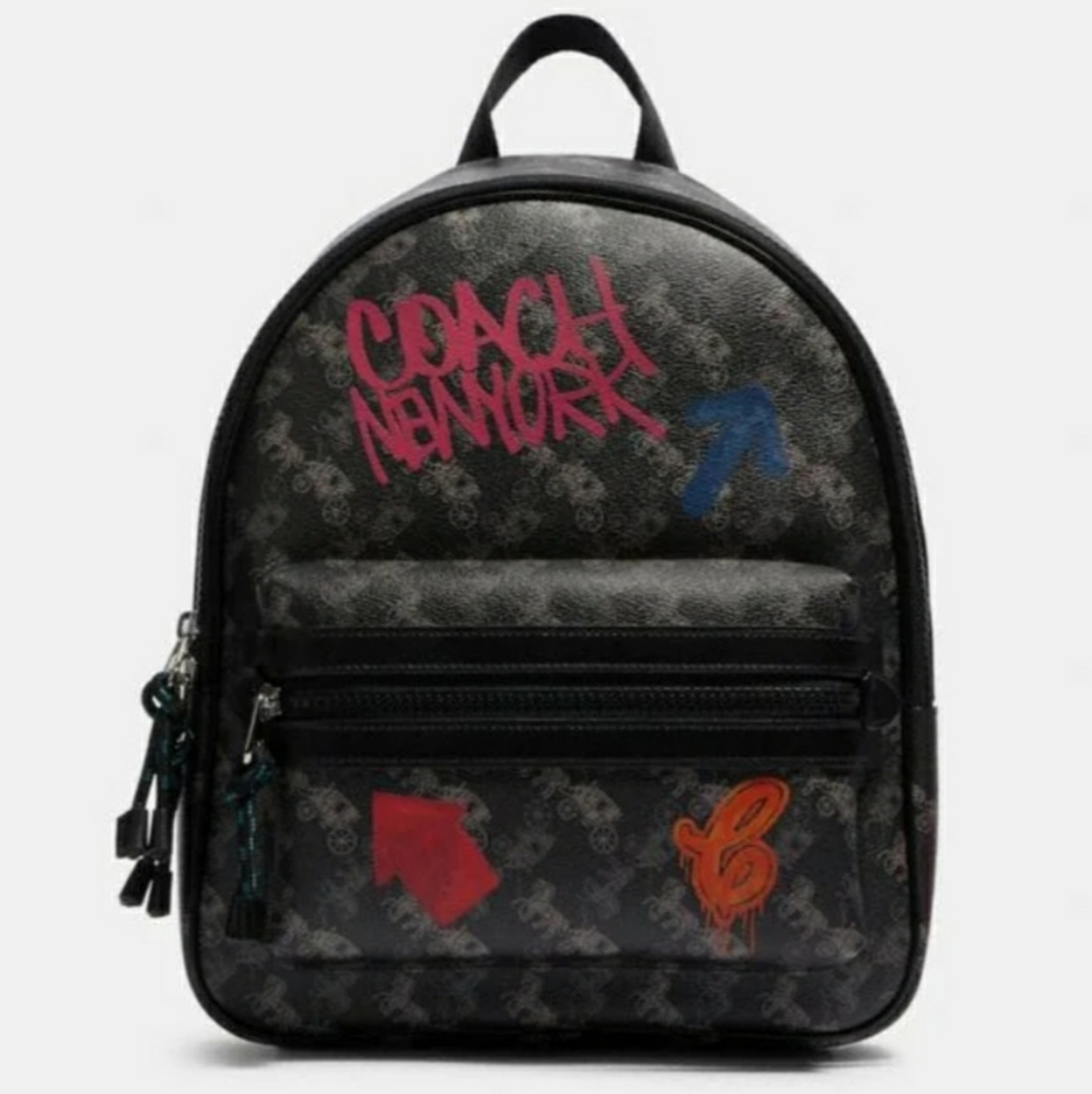 Coach Horse and Carriage Medium Charlie Back pack